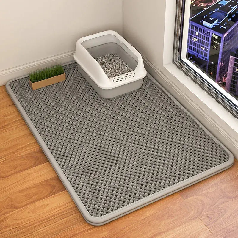 tapis de litiere pour chat